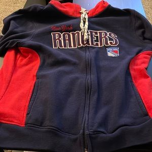 New York ranger zip up